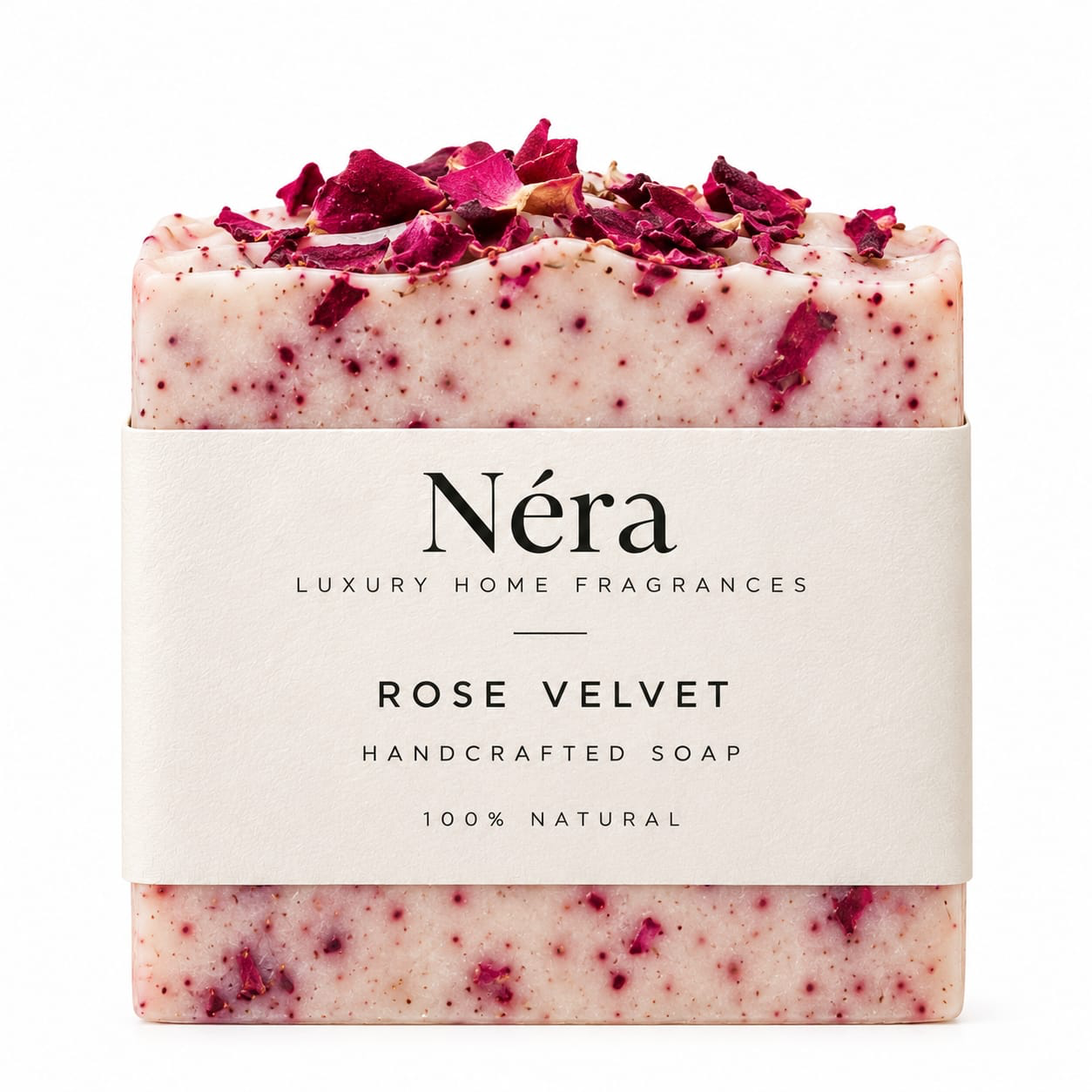 NÉRA Rose Velvet handcrafted soap