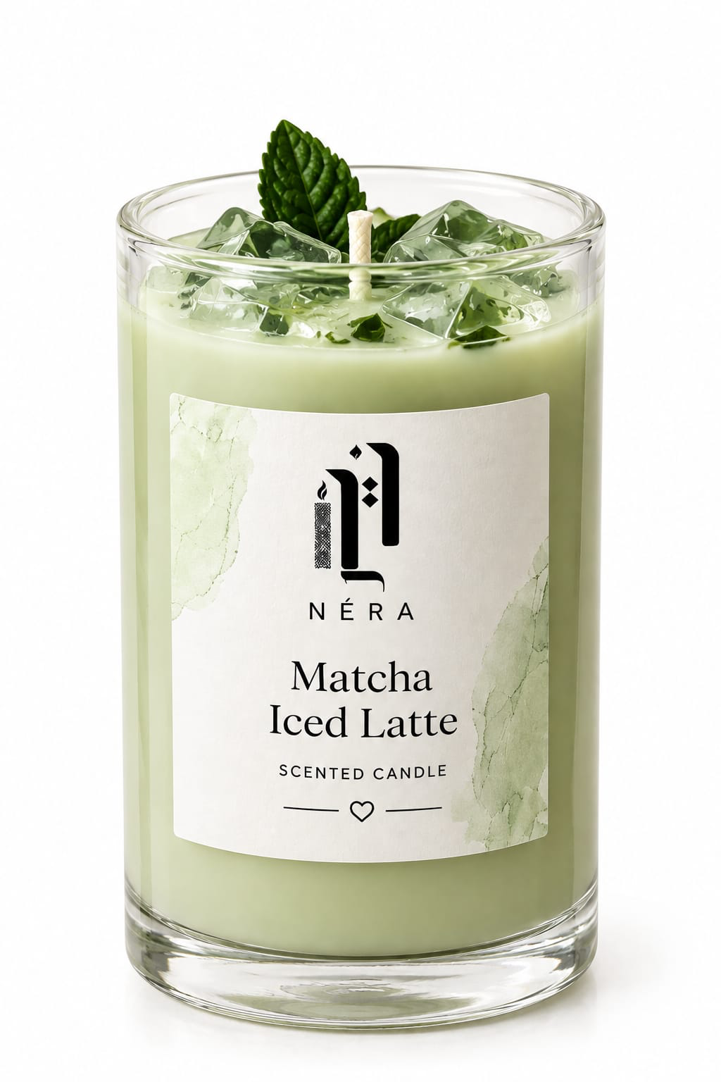 NÉRA Matcha Iced Latte candle from The Funky Collection