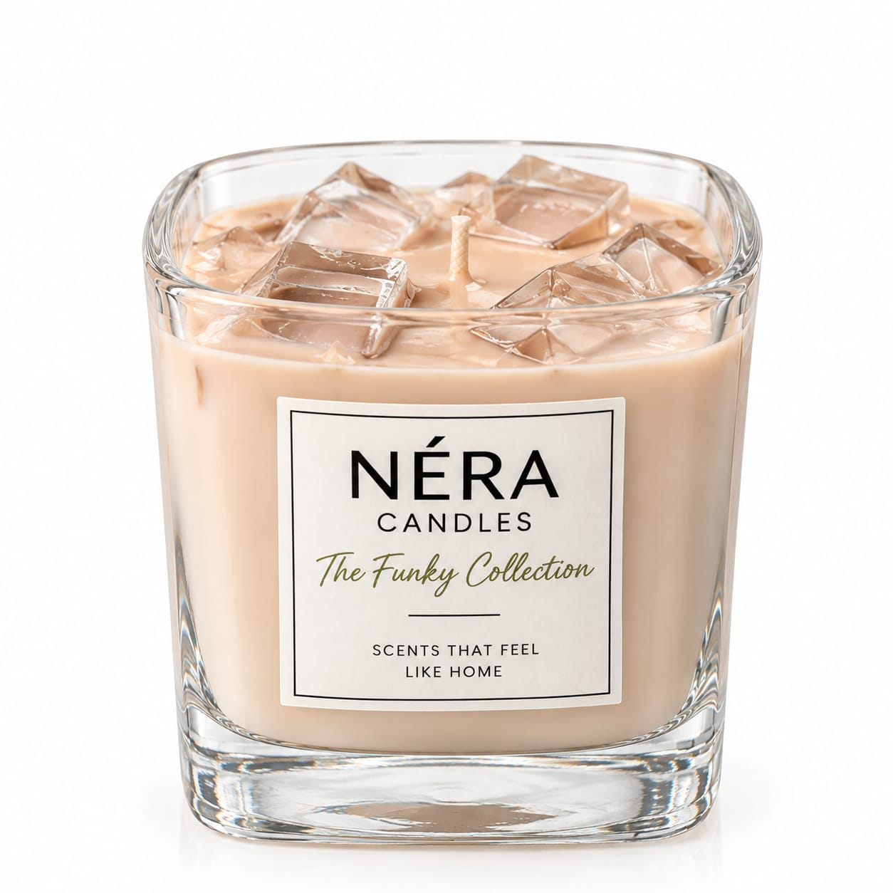 NÉRA iced coffee latte candle from The Funky Collection
